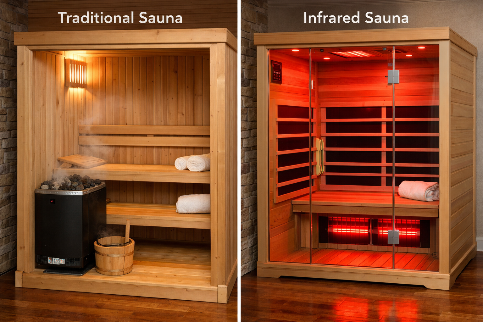 Infrared Saunas vs. Traditional Saunas: What’s the Difference?