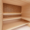 PROSAUNAS Hive Thermo Sauna Wall Panels, Hexagon Pattern, Thermo-Abachi