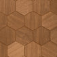 PROSAUNAS Hive Thermo Sauna Wall Panels, Hexagon Pattern, Thermo-Abachi