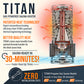 SaunaLife TITAN SL1 High-Performance Gas Sauna Heater, Portable