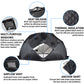 SaunaLife SaunaTrekker XL Extra-Large Portable Insulated Sauna Tent, Up to 6 Persons