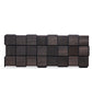 PROSAUNAS Cubist Black Sauna Wall Panels, Square Pattern, Black Abachi