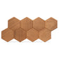 PROSAUNAS Hive Thermo Sauna Wall Panels, Hexagon Pattern, Thermo-Abachi