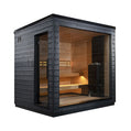 SaunaLife Model G6 Garden Series Outdoor Home Fully Assembled Sauna, Up to 5 Persons