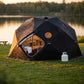 SaunaLife SaunaTrekker XL Extra-Large Portable Insulated Sauna Tent, Up to 6 Persons