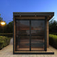 SaunaLife Model GL6 Garden Luxury Series Outdoor Home Sauna Kit, Up to 6 Persons
