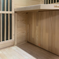 Blisspod | Vienna | Far Infrared Sauna | Canadian Hemlock Very Low EMF | 72.8"H x 35.4"W x 25.6"D | 1 Person