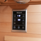 Blisspod I Vienna RED I All-In-One - Full Spectrum + Red Light Therapy I Indoor Corner Premium Sauna I 4-5 Person