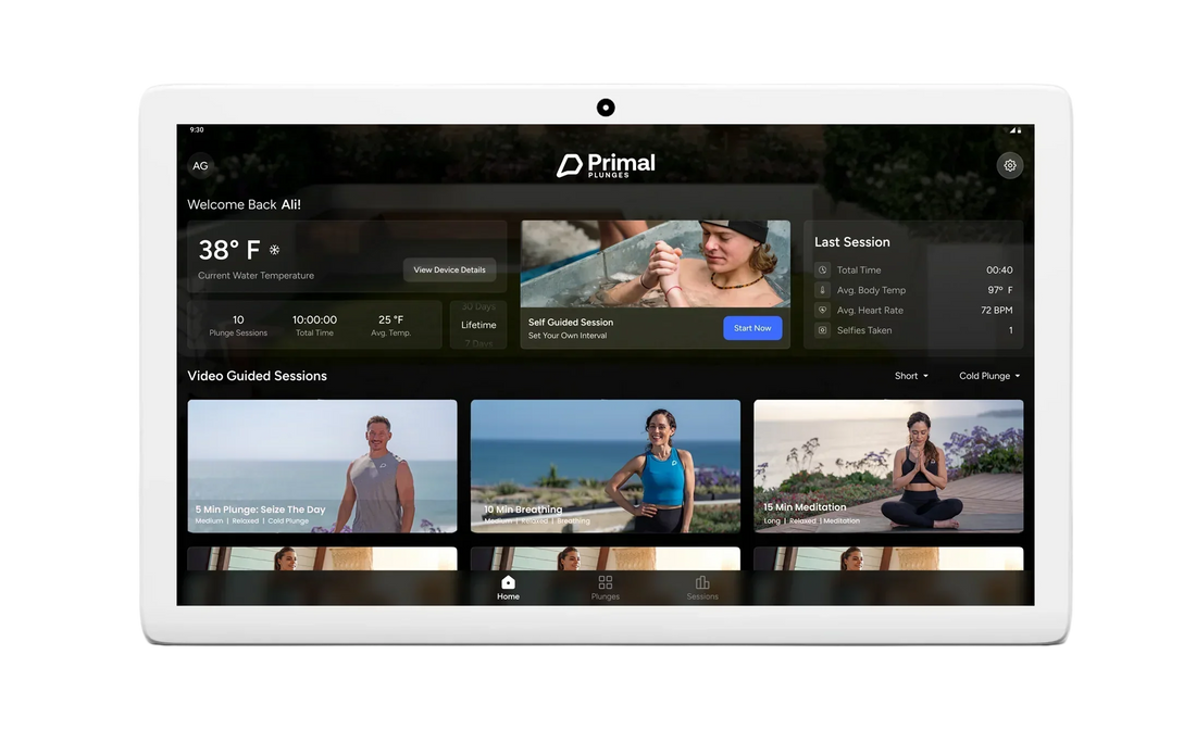 Primal Plunges Outdoor 21.5" Touchscreen