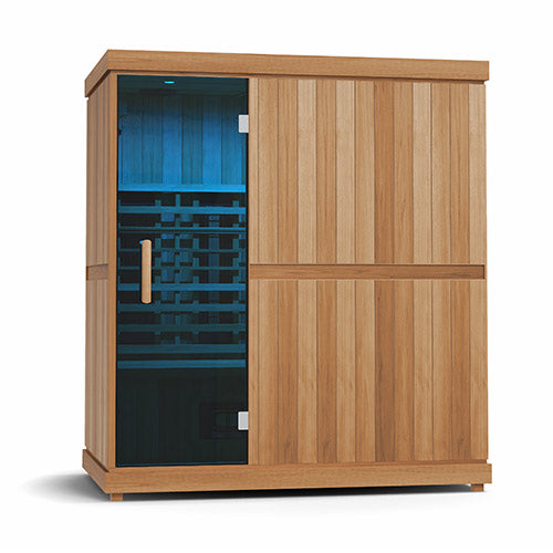 Finnmark FD-3 Full Spectrum 4-Person Home Infrared Sauna, 72"W x 46"D x 78"H