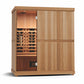 Finnmark FD-3 Full Spectrum 4-Person Home Infrared Sauna, 72"W x 46"D x 78"H