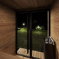 SaunaLife Model GL4B Garden Luxury Series Outdoor Home Sauna Kit, DIY, Paint Included, Up to 4 Persons