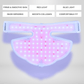 ZAQ Noor 2.0 LED Light Therapy Neck & Chest Mask