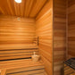 Carbon Smart Saunas - 7' x 9' x 8' - by Finnish Sauna Builders