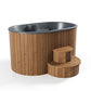 SaunaLife Model S2N 2-Person Cold/Hot Immersion Tub, Natural