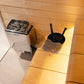 Harvia KIP45B KIP Series 4.5kW Sauna Heater, Built-In Controls, Stainless Steel