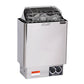 Harvia KIP45B KIP Series 4.5kW Sauna Heater, Built-In Controls, Stainless Steel