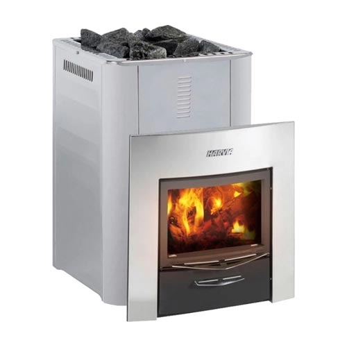 Harvia Duo Series, 31kW, Wood Sauna Stove Duo Series