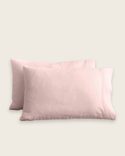 Stonewashed Linen Pillowcases