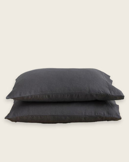 Stonewashed Linen Pillowcases