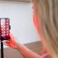 Glow: Portable Red Light Therapy Device - Slimmest Handheld Solution for On-the-Go Relief