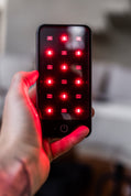 Glow: Portable Red Light Therapy Device - Slimmest Handheld Solution for On-the-Go Relief