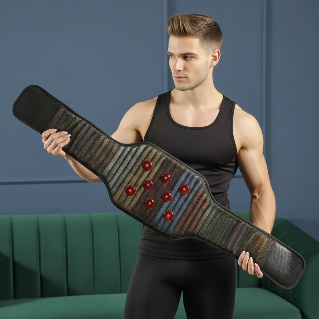 ZAQ REVA Multifunctional Infrared Heat, PEMF  Belt for Enhanced Wellness and Relaxation