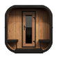 SaunaLife Model CL12GCP Cube Luxury Series Outdoor Home Sauna Suite Kit, Up to 8 Persons