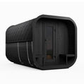 SaunaLife Model CL12GCPB Cube Luxury Series Outdoor Home Sauna Suite Kit, DIY, Paint Included, Up to 8 Persons