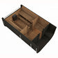 SaunaLife Model CL12GCPB Cube Luxury Series Outdoor Home Sauna Suite Kit, DIY, Paint Included, Up to 8 Persons