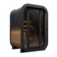 SaunaLife Model CL3G Cube-Series Outdoor Home Sauna Kit, Up to 2 Persons