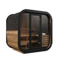 SaunaLife Model CL5G Cube-Series Outdoor Home Sauna Kit, Up to 4 Persons