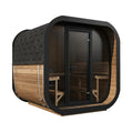 SaunaLife Model CL7G Cube-Series Outdoor Home Sauna Kit, Up to 6 Persons