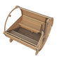 SaunaLife Model E6W Sauna Barrel-Window ERGO Series Sauna Barrel 59"D x 81"H (Diameter) Rear Window