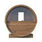 SaunaLife Model E6W Sauna Barrel-Window ERGO Series Sauna Barrel 59"D x 81"H (Diameter) Rear Window