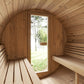 SaunaLife Model E7B Ergo Series Outdoor Sauna Barrel Kit, DIY, Paint Included, Up to 4 Persons