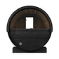 SaunaLife Model E7WB Ergo Series Outdoor Sauna Barrel Kit, Rear Window, DIY, Paint Included, Up to 4 Persons