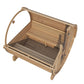 SaunaLife Model E8W Sauna Barrel-Window ERGO Series Sauna Barrel 87"D x 81"H (Diameter) Rear Window