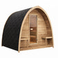 SaunaLife Model G3 Garden-Series Outdoor Home Sauna Kit, Up to 6 Persons