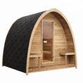 SaunaLife Model G3 Garden-Series Outdoor Home Sauna Kit, Up to 6 Persons