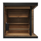 SaunaLife Model GL6 Garden Luxury Series Outdoor Home Sauna Kit, Up to 6 Persons