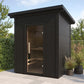 SaunaLife Model G2B Garden Series Outdoor Home Sauna Kit, DIY, Paint Included, Up to 4 Persons