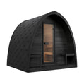 SaunaLife Model G3B Garden Series Outdoor Home Sauna Kit, DIY, Paint Included, Up to 6 Persons