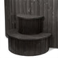 SaunaLife Model S2B 2-Person Cold/Hot Immersion Tub, Black