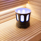 SaunaLife SaunaZone Bluetooth Speaker & Sauna Bucket w/ Lights