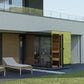ThermaSol Vue Sauna Cabin Fully Assembled Outdoor Sauna, Mirrored Glass, Up to 4 Persons
