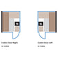 ThermaSol Vue Sauna Cabin Fully Assembled Outdoor Sauna, Mirrored Glass, Up to 4 Persons