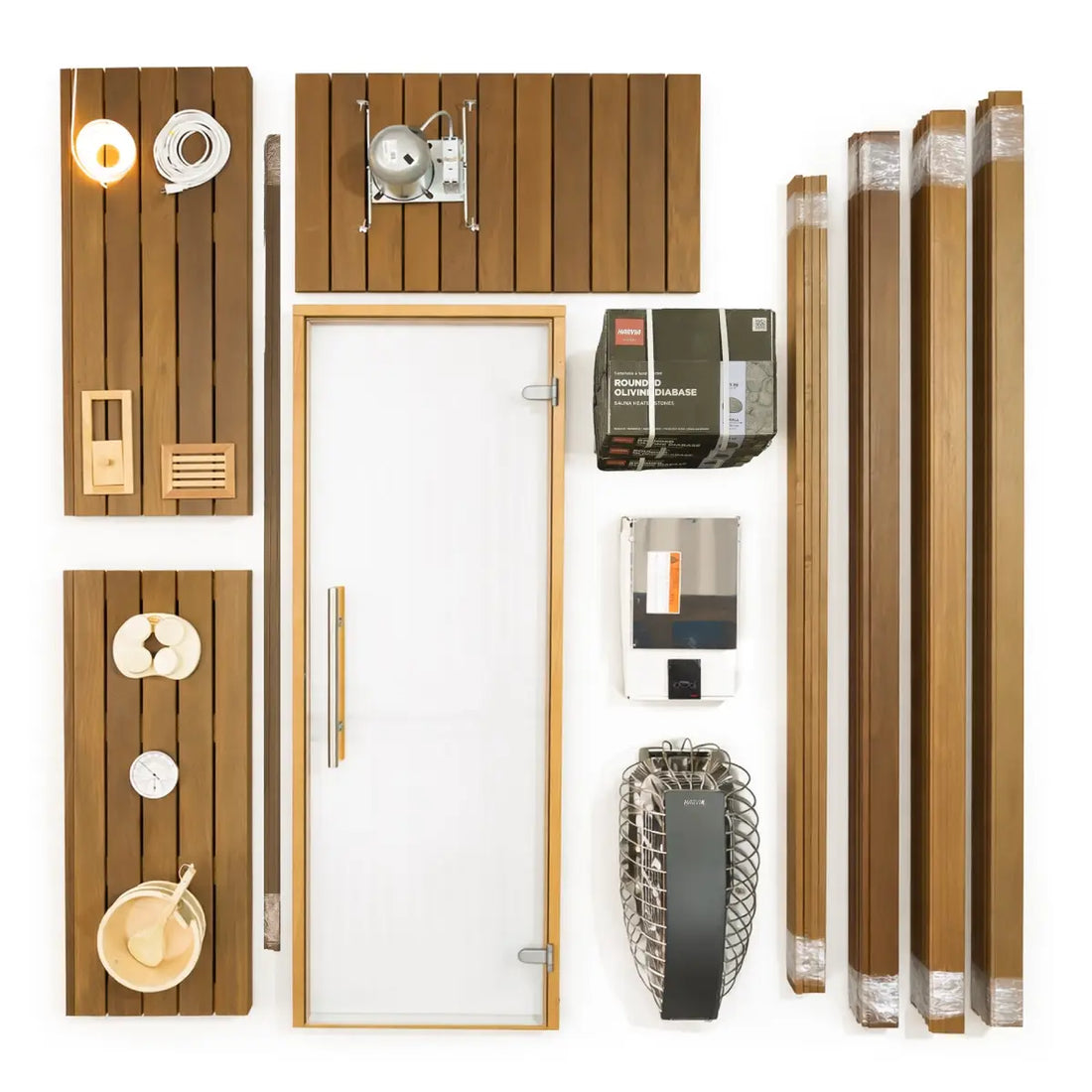 Carbon Smart Saunas - 7' x 10' x 8' - by Finnish Sauna Builders