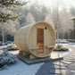 Turku Finnish Barrel Sauna with Terrace and WiFi Heater