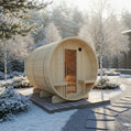Turku Finnish Barrel Sauna with Terrace and WiFi Heater